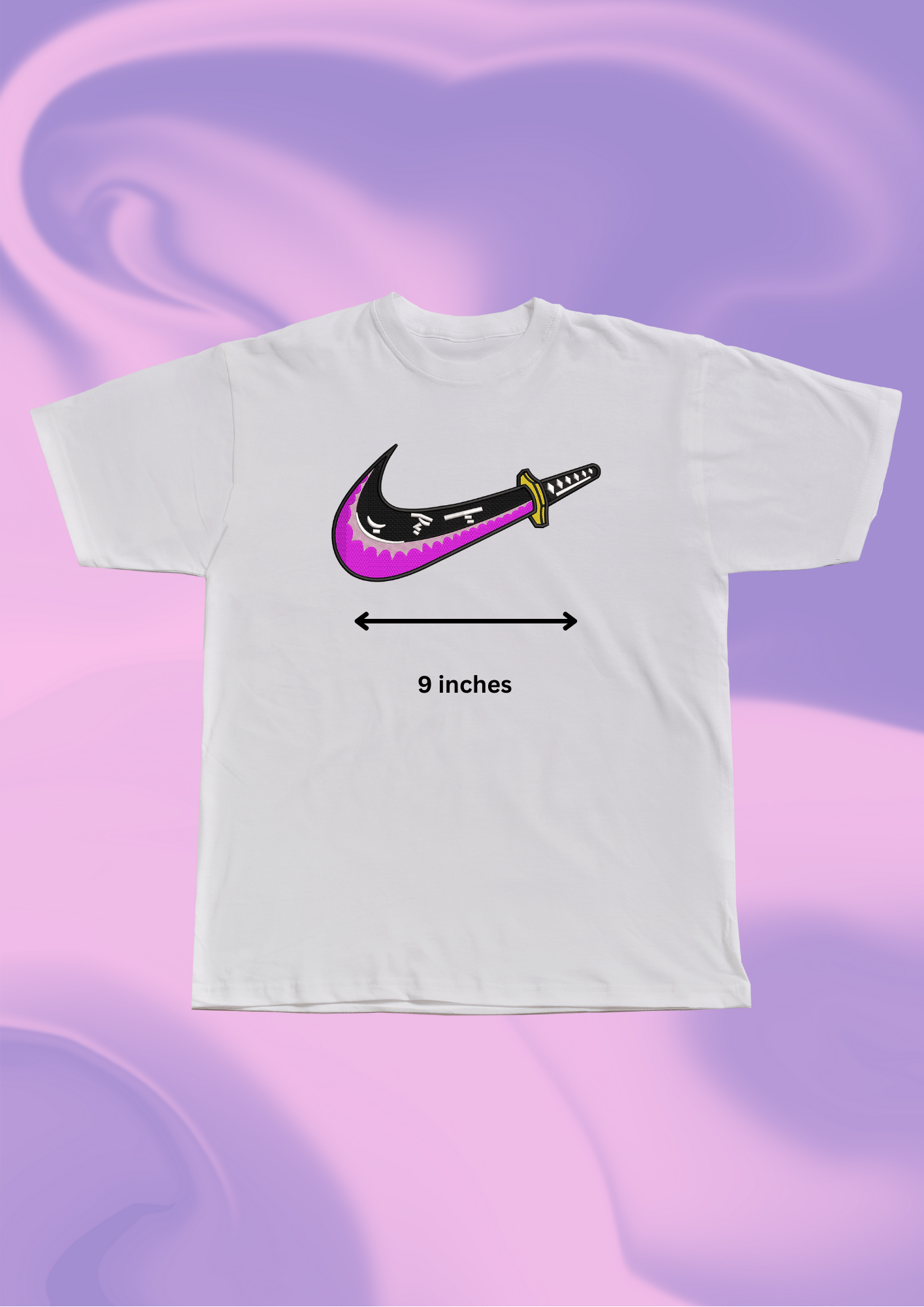 One Piece ZoroSword Embroidered T-Shirt