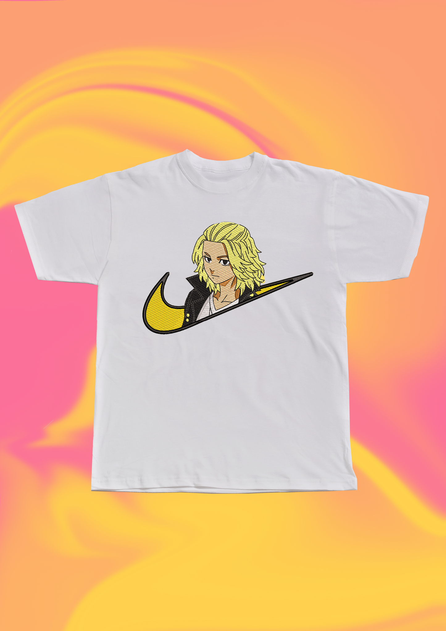Tokyo Revengers Mikey Embroidered T-Shirt