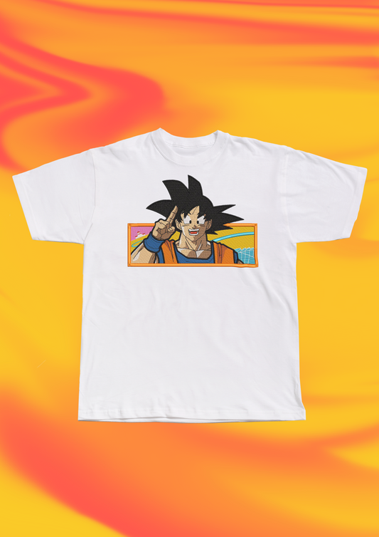 Dragon Ball Z Songoku Embroidered T-Shirt