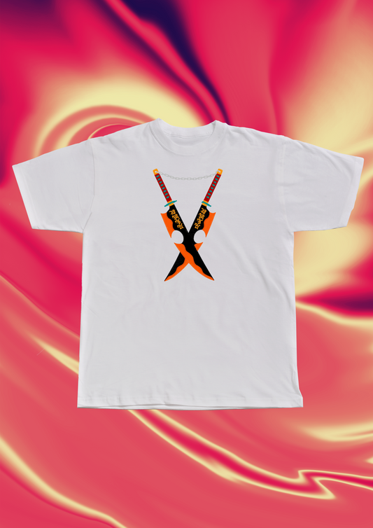 Demon Slayer Uzui Blade Embroidered T-Shirt
