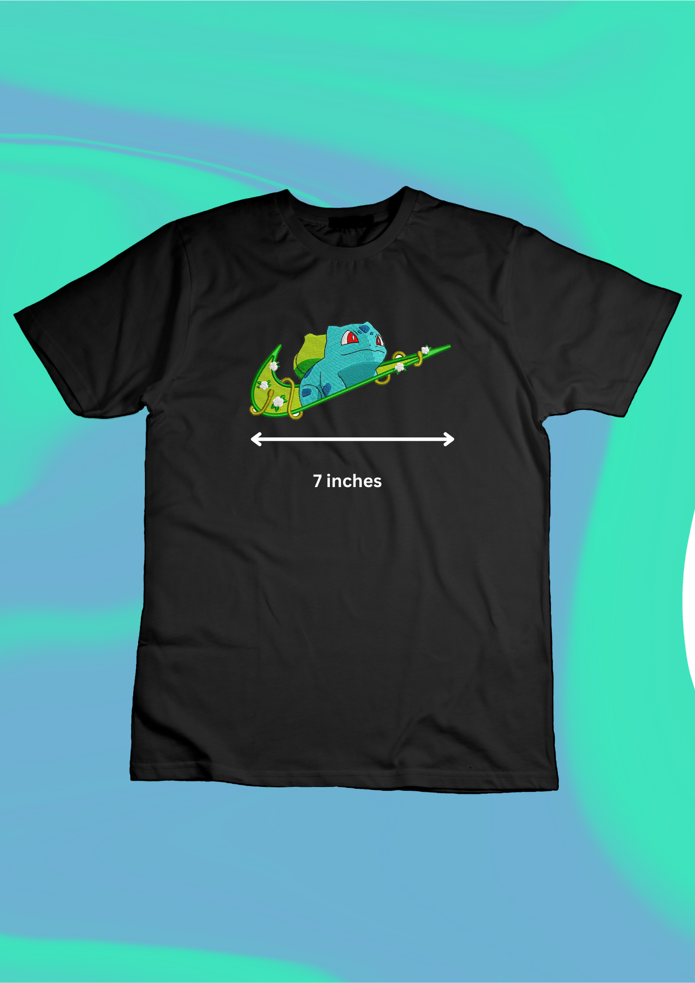 Pokémon Bulbasaur Embroidered T-Shirt