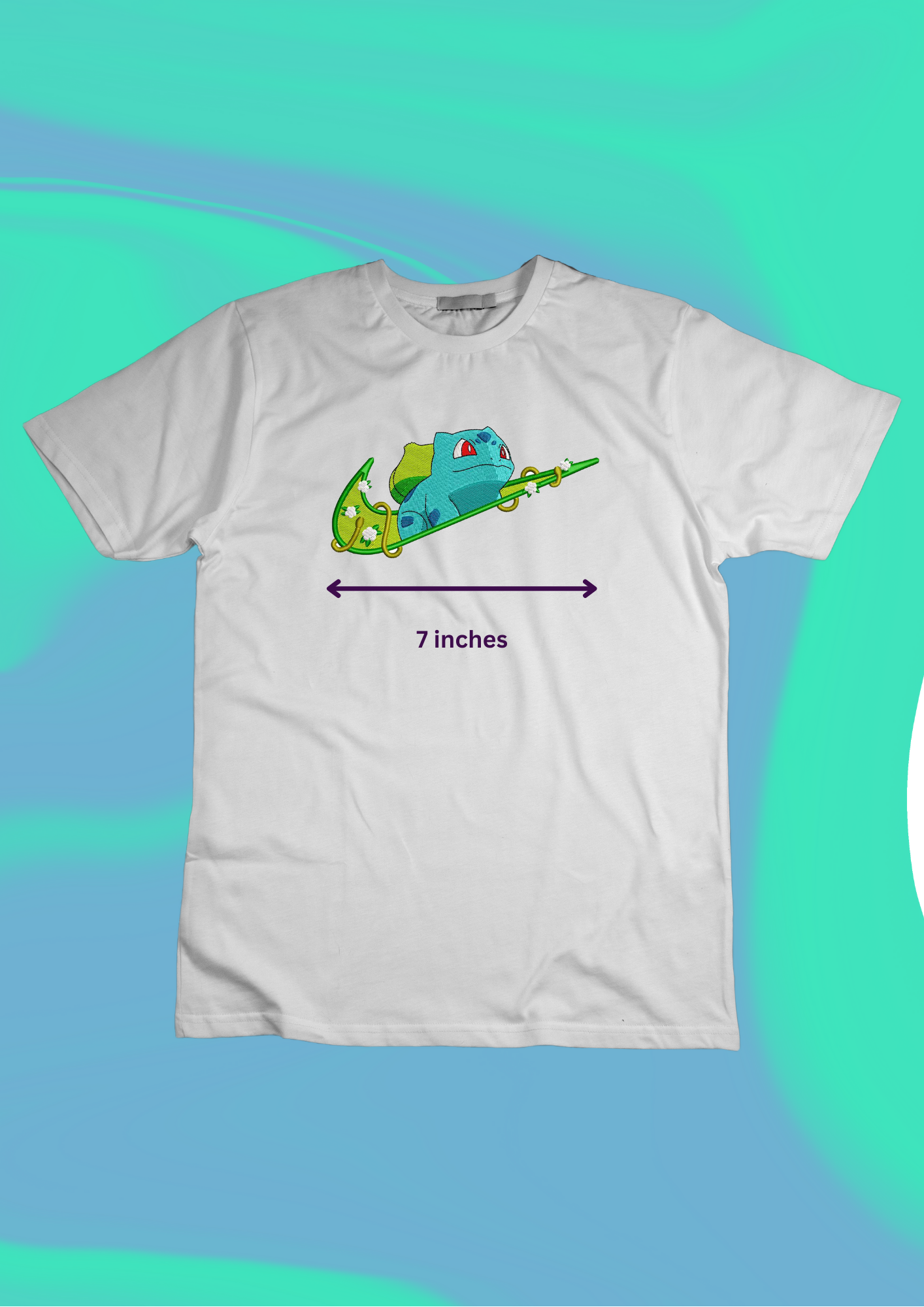 Pokémon Bulbasaur Embroidered T-Shirt