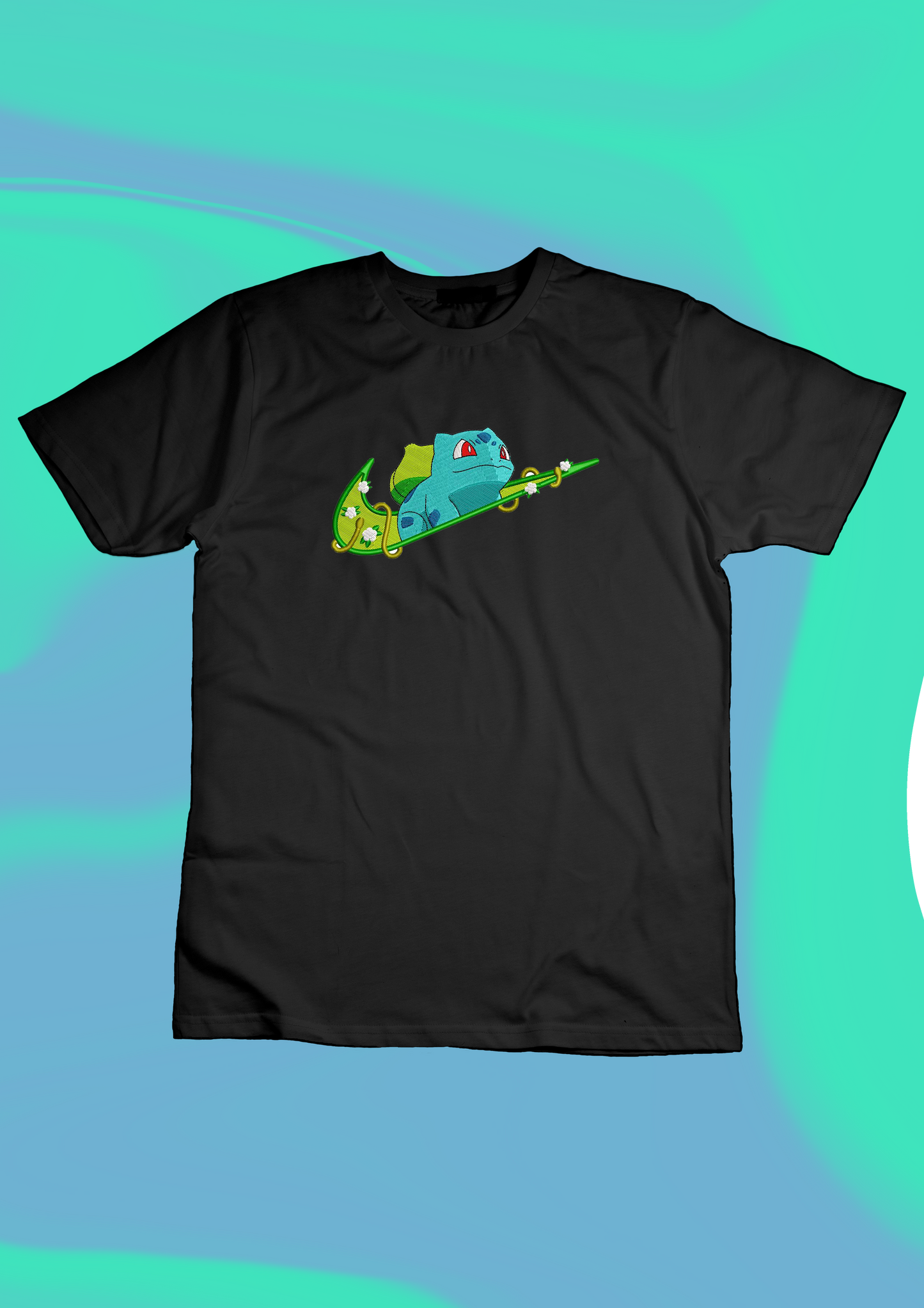 Pokémon Bulbasaur Embroidered T-Shirt