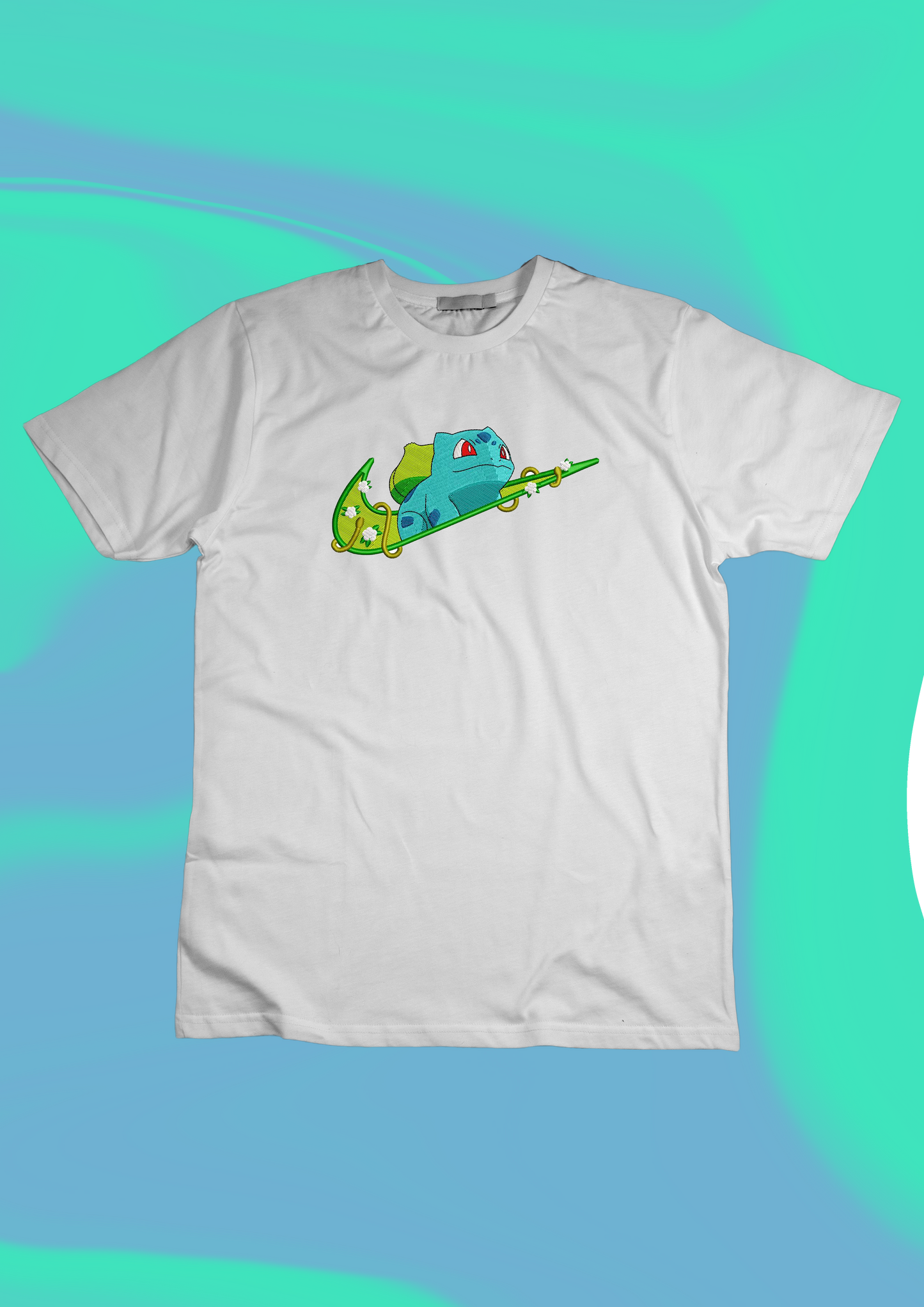 Pokémon Bulbasaur Embroidered T-Shirt