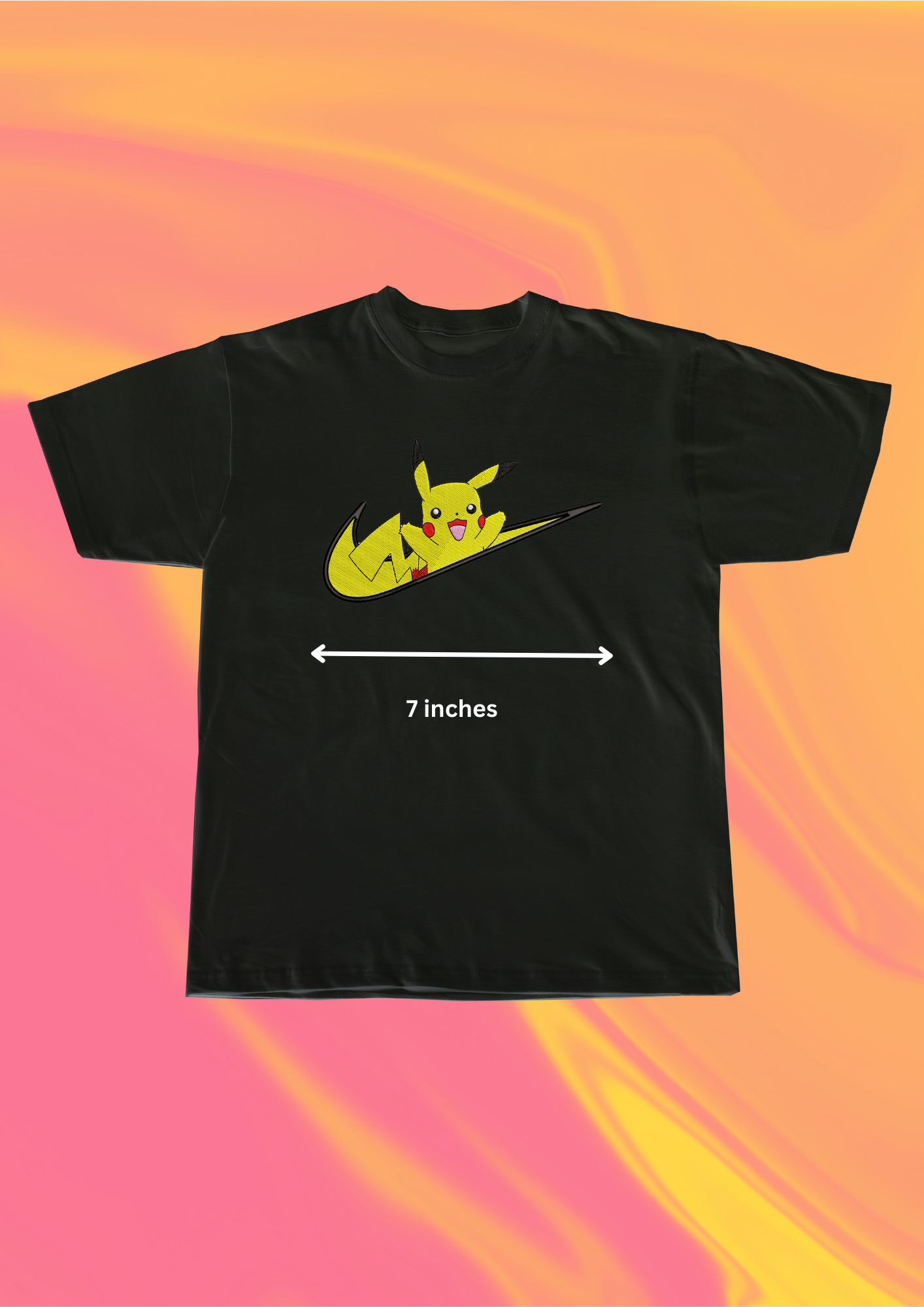 Pokémon Pikachu Embroidered T-shirt