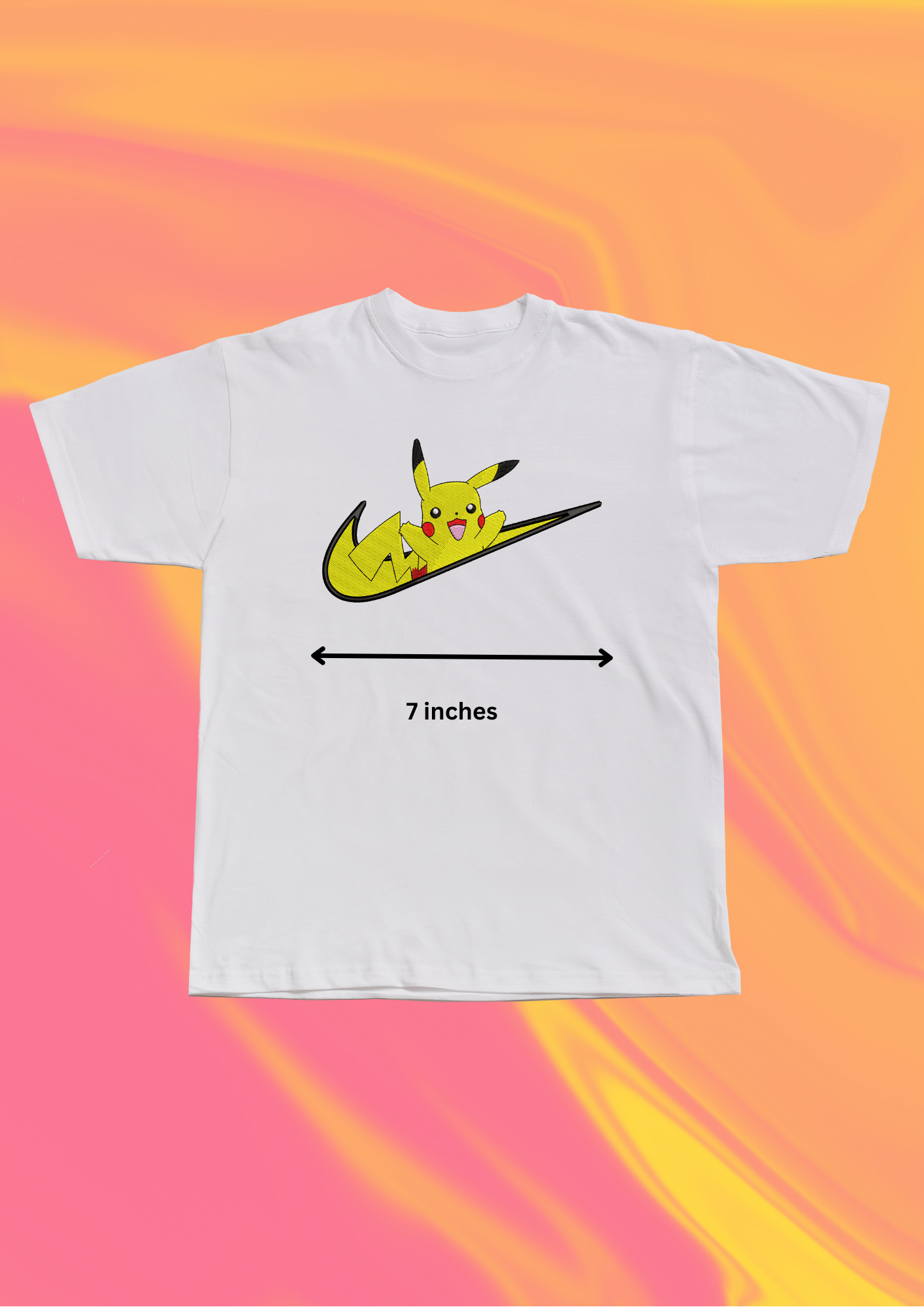 Pokémon Pikachu Embroidered T-shirt