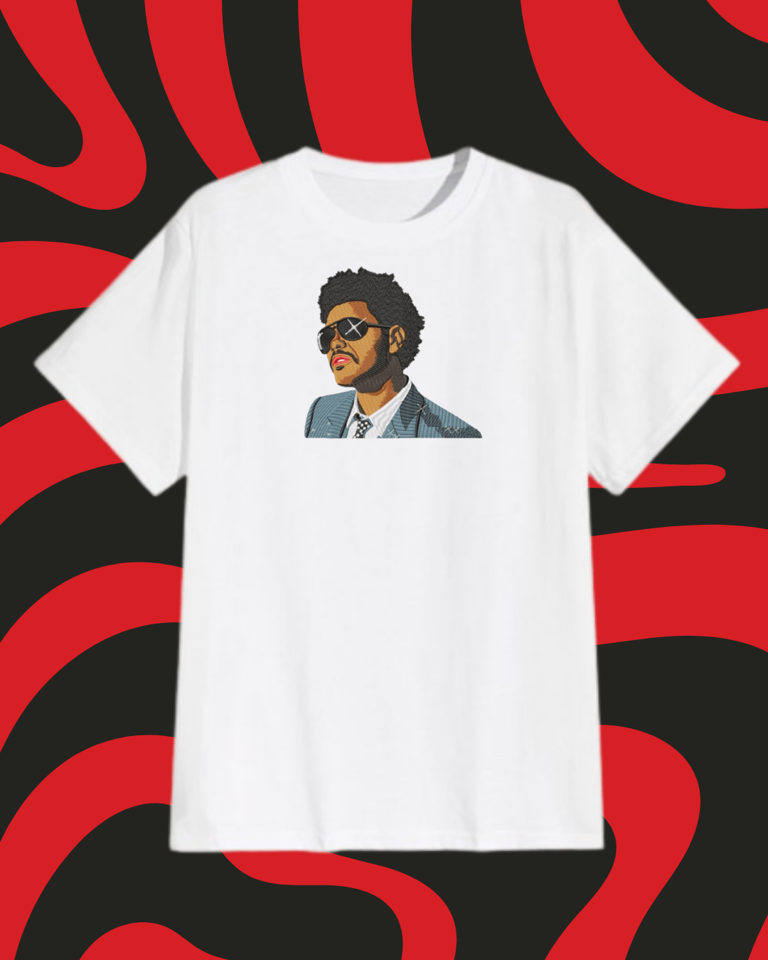 The Weekend Embroidered T-shirt - Embroidery Hut