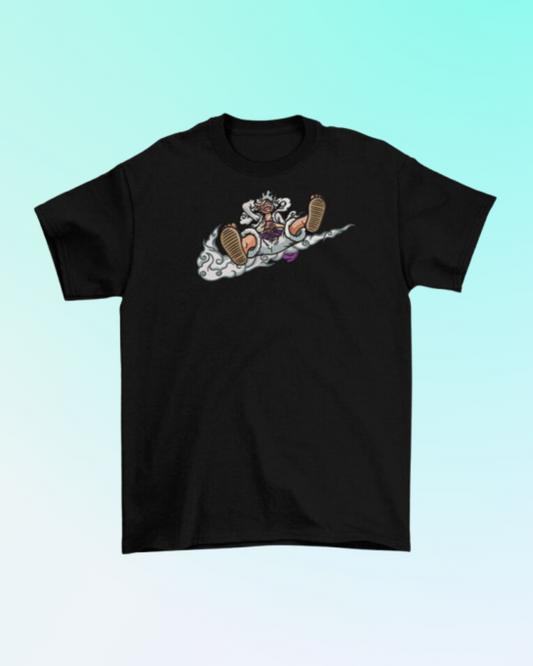 Luffy G5 Swoosh Oversized Embroidered T-Shirt