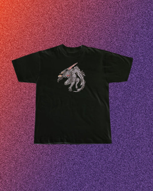 Berserk Demon Armor Guts Embroidered T-Shirt - Embroidery Hut