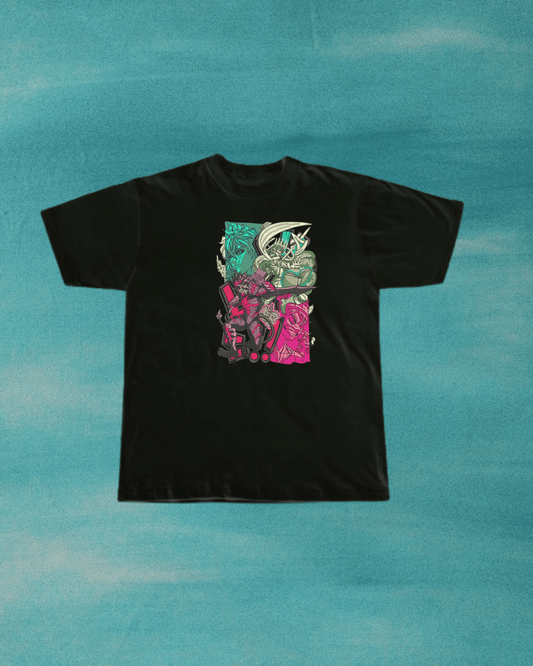 Black Clover Anime Embroidered T-Shirt - Embroidery Hut