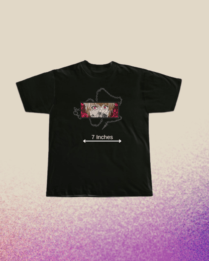 Hunter x Hunter Kurapika Anime Embroidered Tshirt - Embroidery Hut