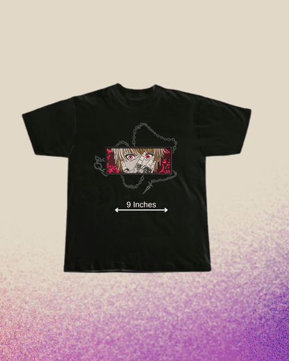 Hunter x Hunter Kurapika Anime Embroidered Tshirt - Embroidery Hut