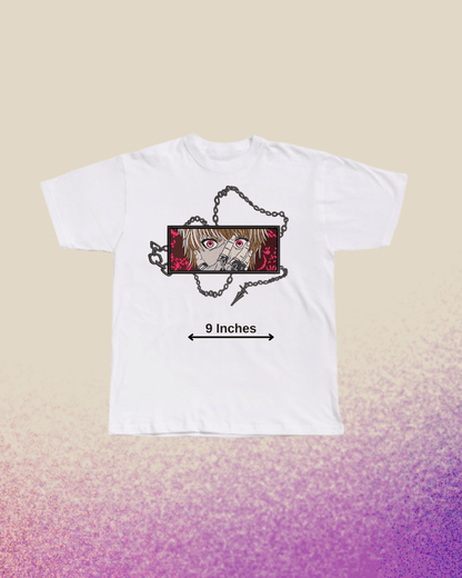 Hunter x Hunter Kurapika Anime Embroidered Tshirt - Embroidery Hut