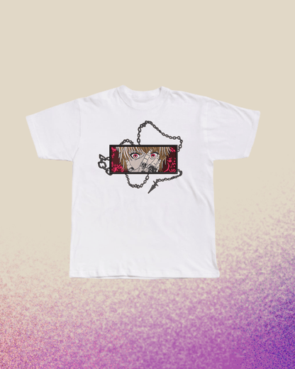 Hunter x Hunter Kurapika Anime Embroidered Tshirt - Embroidery Hut
