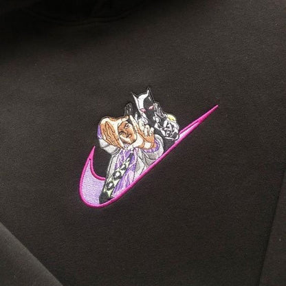 JoJo killer Queen Embroidered T-Shirt - Embroidery Hut