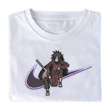 Naruto Madara Embroidered T-Shirt - Embroidery Hut