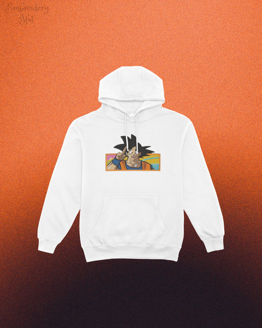Dragon Ball Goku Embroidered Hoodie