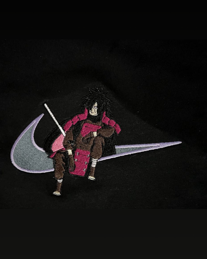 Naruto Madara Embroidered T-Shirt