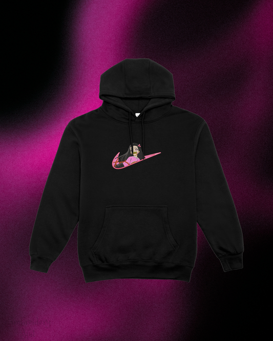 Demon Slayer Nezuko Embroidered Hoodie