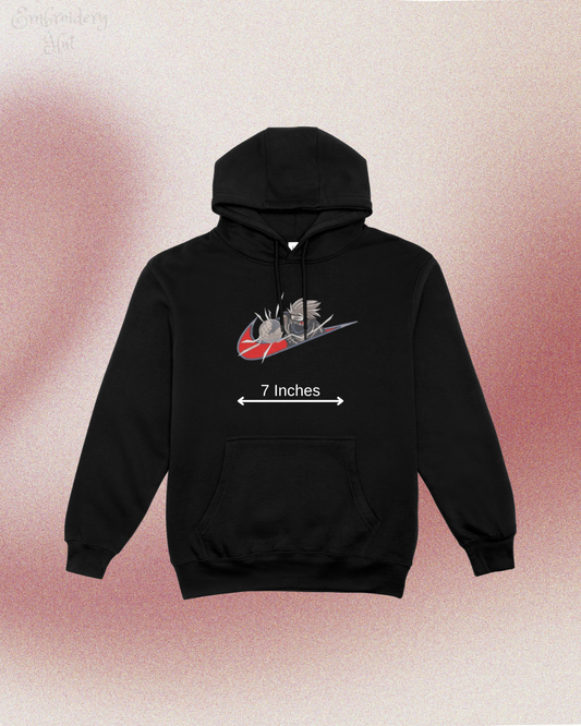 Naruto Kakashi Embroidered Hoodie