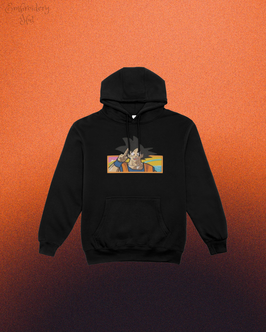 Dragon Ball Goku Embroidered Hoodie