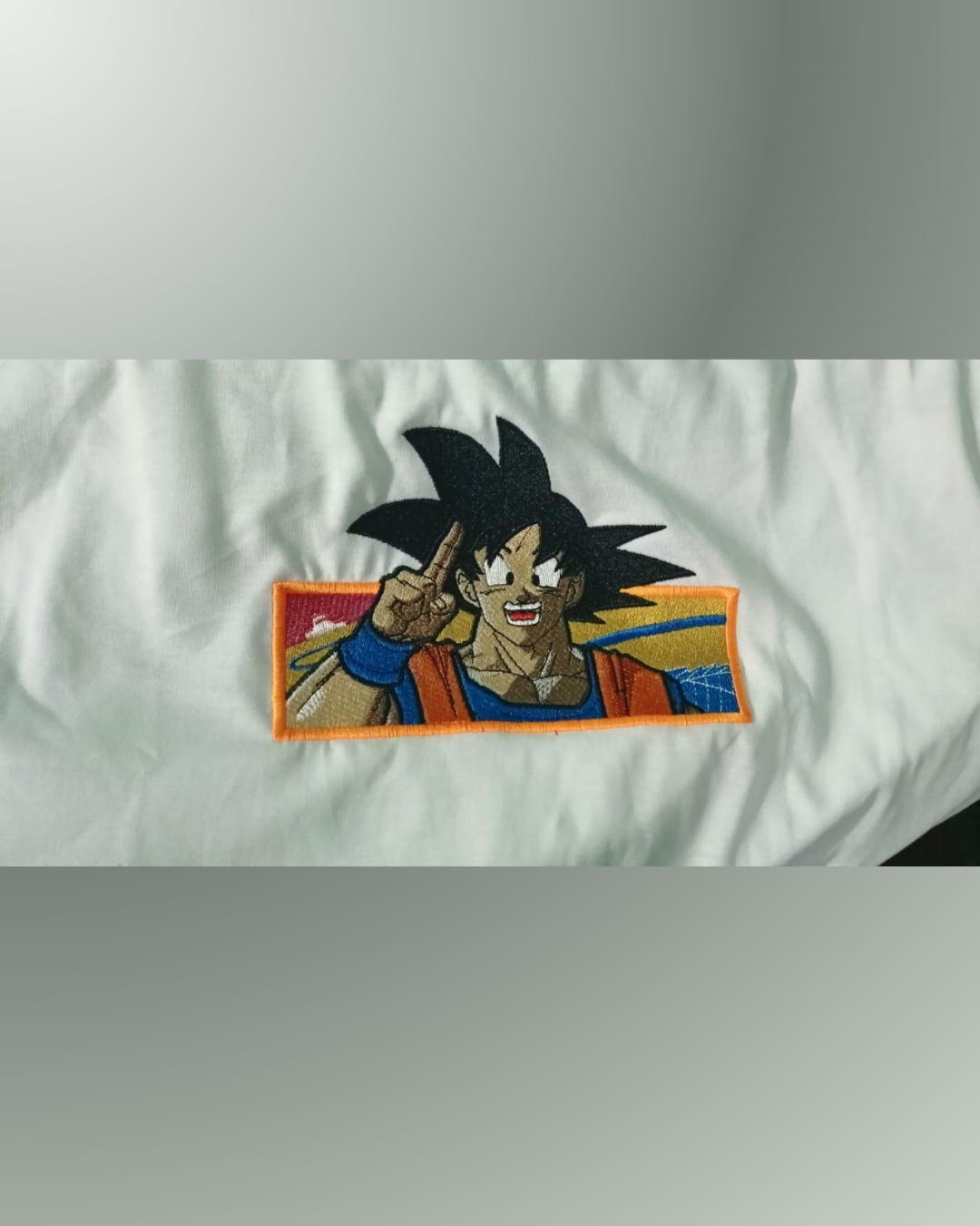 Dragon Ball Z Songoku Embroidered T-Shirt