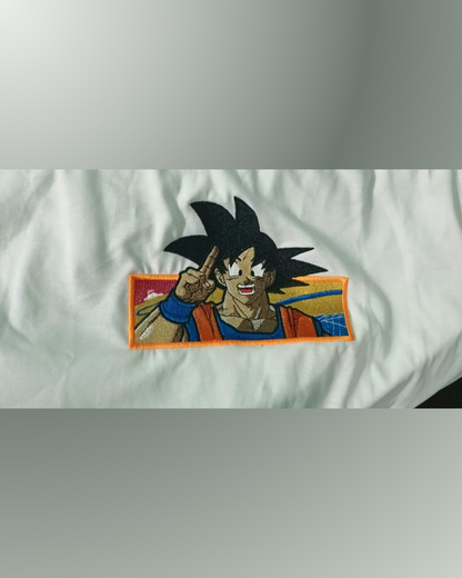 Dragon Ball Z Songoku Embroidered T-Shirt