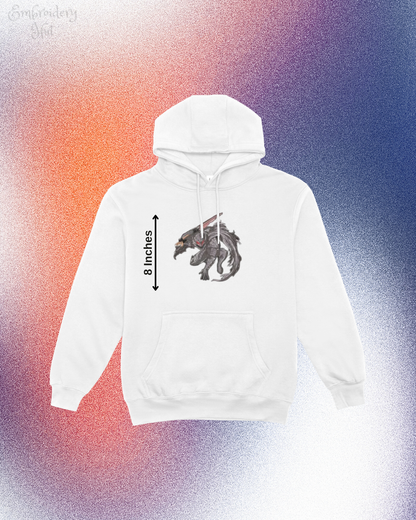 Berserk Demon Embroidered Hoodie