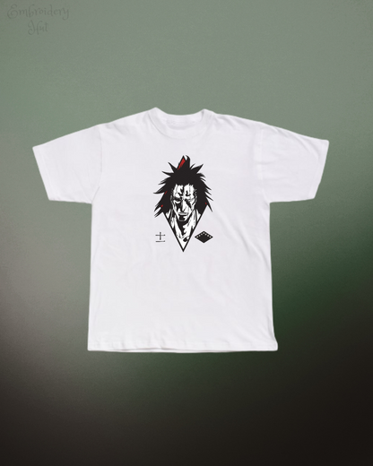 Bleach Zaraki Embroidered Tshirt