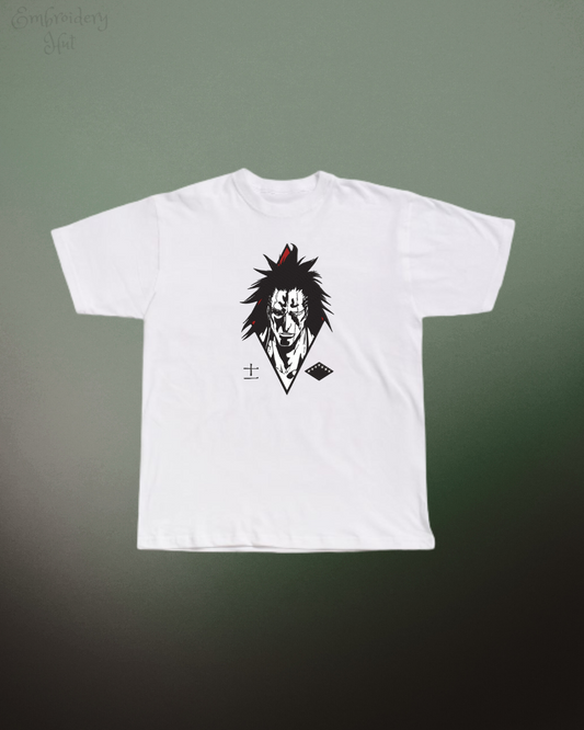 Bleach Zaraki Embroidered Tshirt