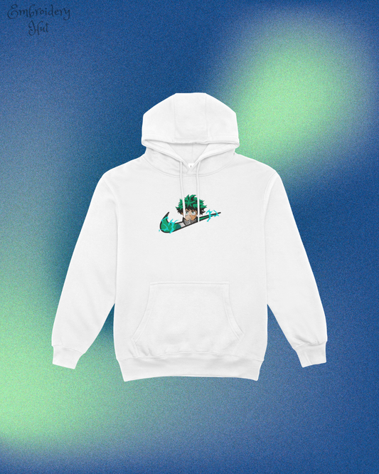 My Hero Academia Midoriya Embroidered Hoodie