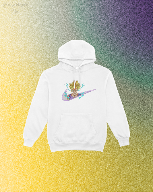 Dragon Ball Gohan Super Saiyan Embroidered Hoodie