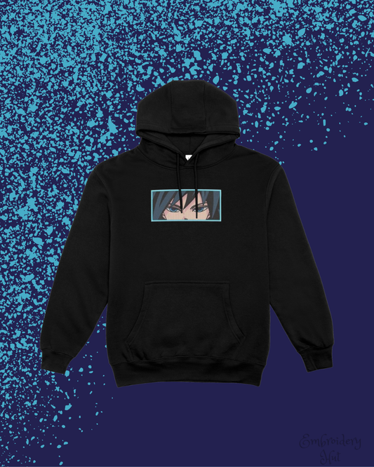 Demon Slayer Giyu Eyes Embroidered Hoodie