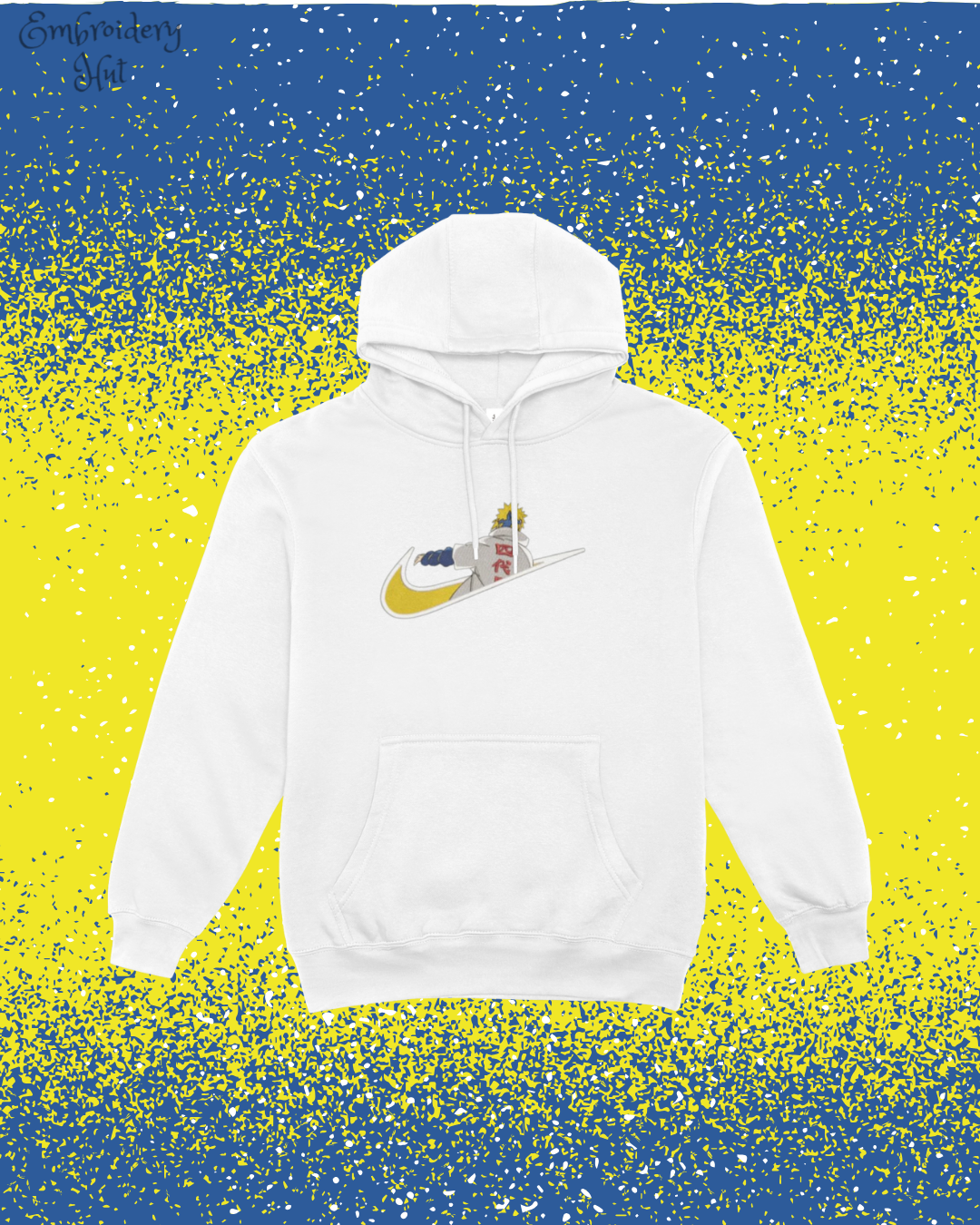 Naruto Minato Embroidered Hoodie