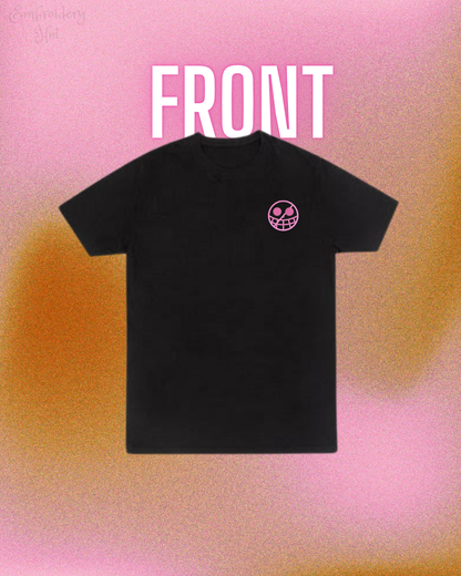 Doflamingo Throne Both Side  Embroidered T-Shirt