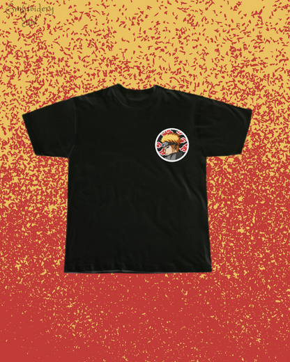 Naruto Pain Embroidered T-Shirt