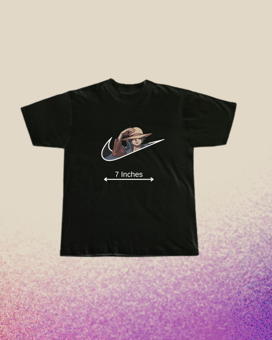 One Piece Luffy Embroidered Tshirt