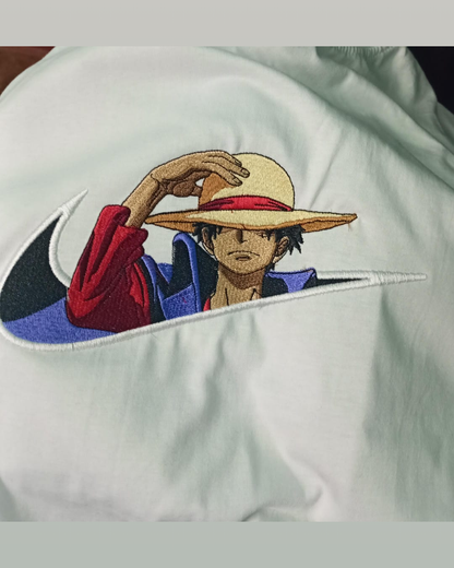 One Piece Luffy Embroidered T-Shirt