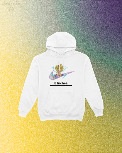 Dragon Ball Gohan Super Saiyan Embroidered Hoodie