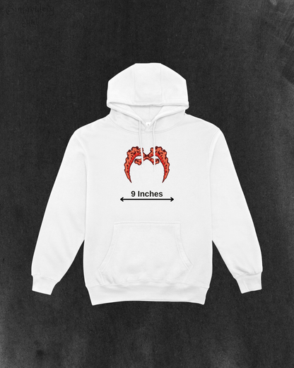 Demon Slayer Gyutaro Sickles Embroidered Hoodie