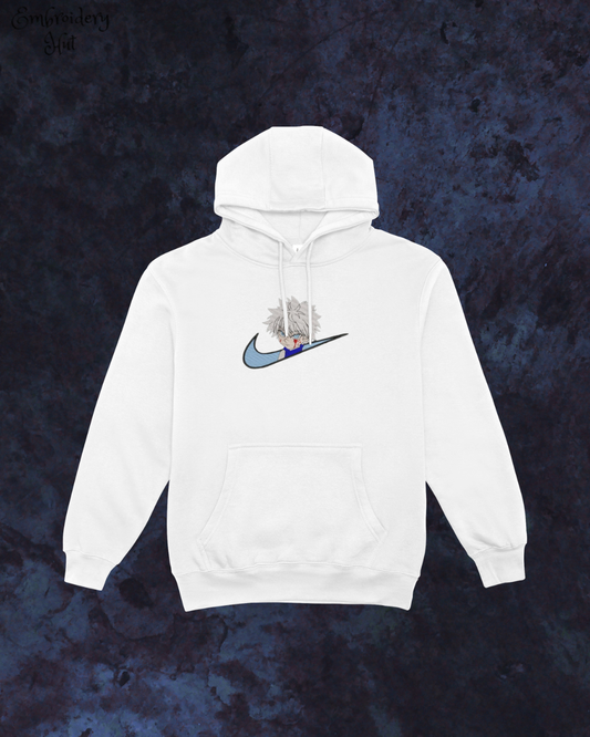 Hunter X Hunter Killua Embroidered Hoodie