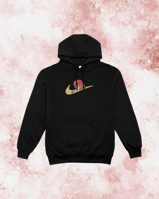 Naruto Gaara Embroidered Hoodie