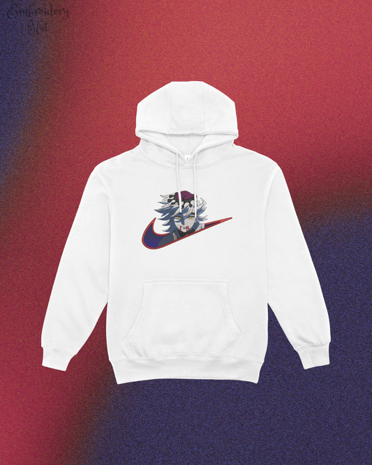 Demon Slayer Douma Embroidered Hoodie