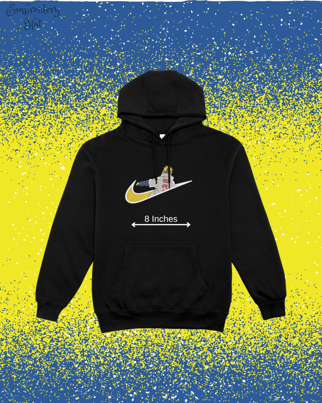 Naruto Minato Embroidered Hoodie