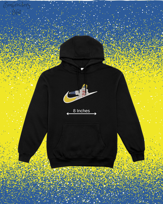 Naruto Minato Embroidered Hoodie