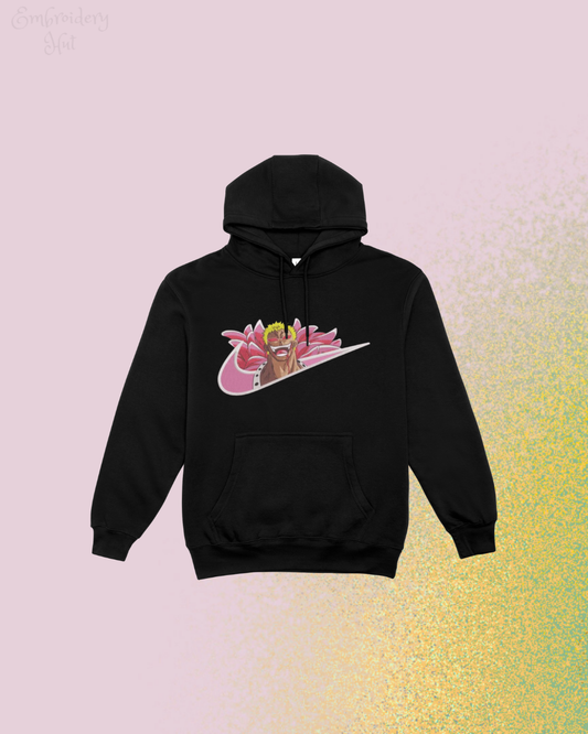 One Piece Doflamingo Embroidered Hoodie