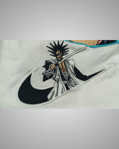 Bleach Kenpachi Embroidered T-Shirt
