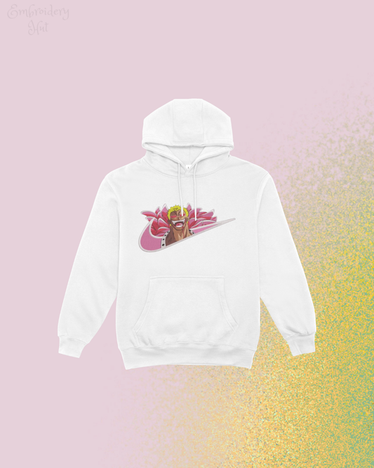 One Piece Doflamingo Embroidered Hoodie