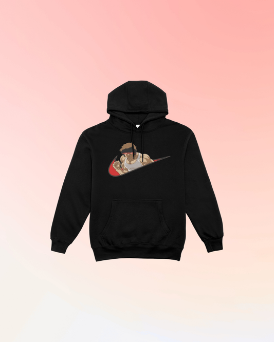 Baki Jab Embroidered Hoodie