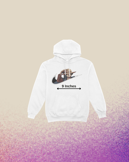 One Piece Luffy Embroidered Hoodie